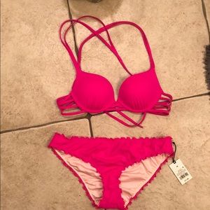 Never worn swim suit. Very cute target brand.